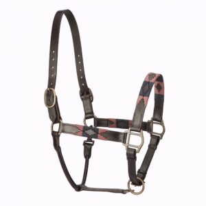 BR Polo knitted Halter burgundy-navy