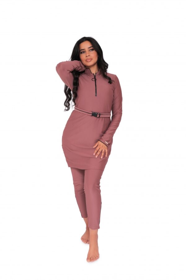 Burkini Ivory, Burqini Swimsuit, Islamic swimwear, Including Turban