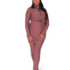 Ivory burkini Mauve