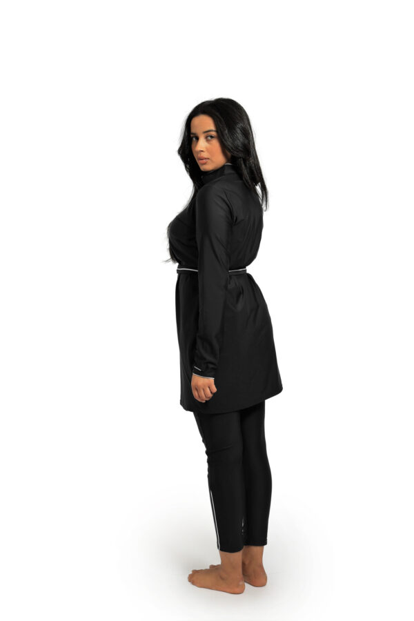 Ivory burkini Black