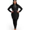 Ivory burkini Black