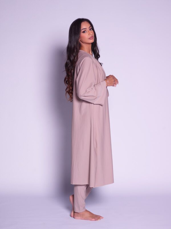Louisa Semi-Burkini Taupe