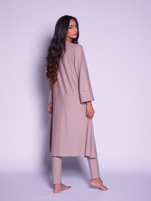 Louisa Semi-Burkini Taupe