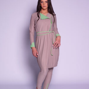 Aya Tan Through Burkini Taupe