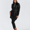 Ivory burkini Black