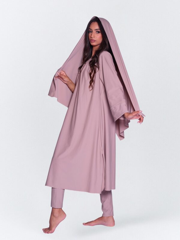 Louisa Semi-Burkini Taupe