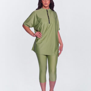 Yasmine Semi Burkini Green
