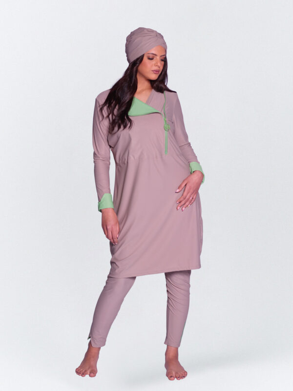 Aya Tan Through Burkini Taupe